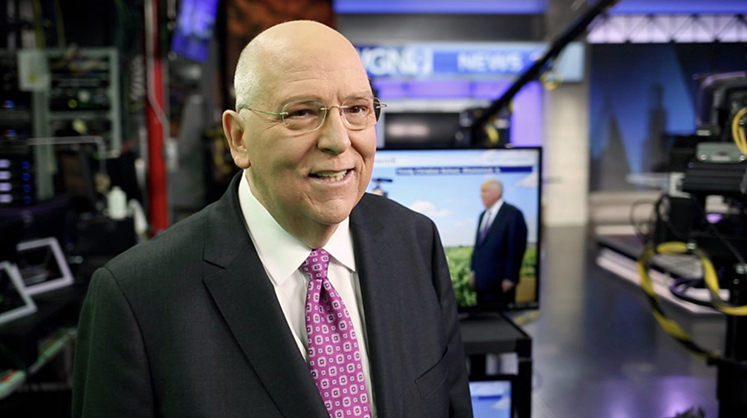 Picture of Tom Skilling at WGN-TV Chicago